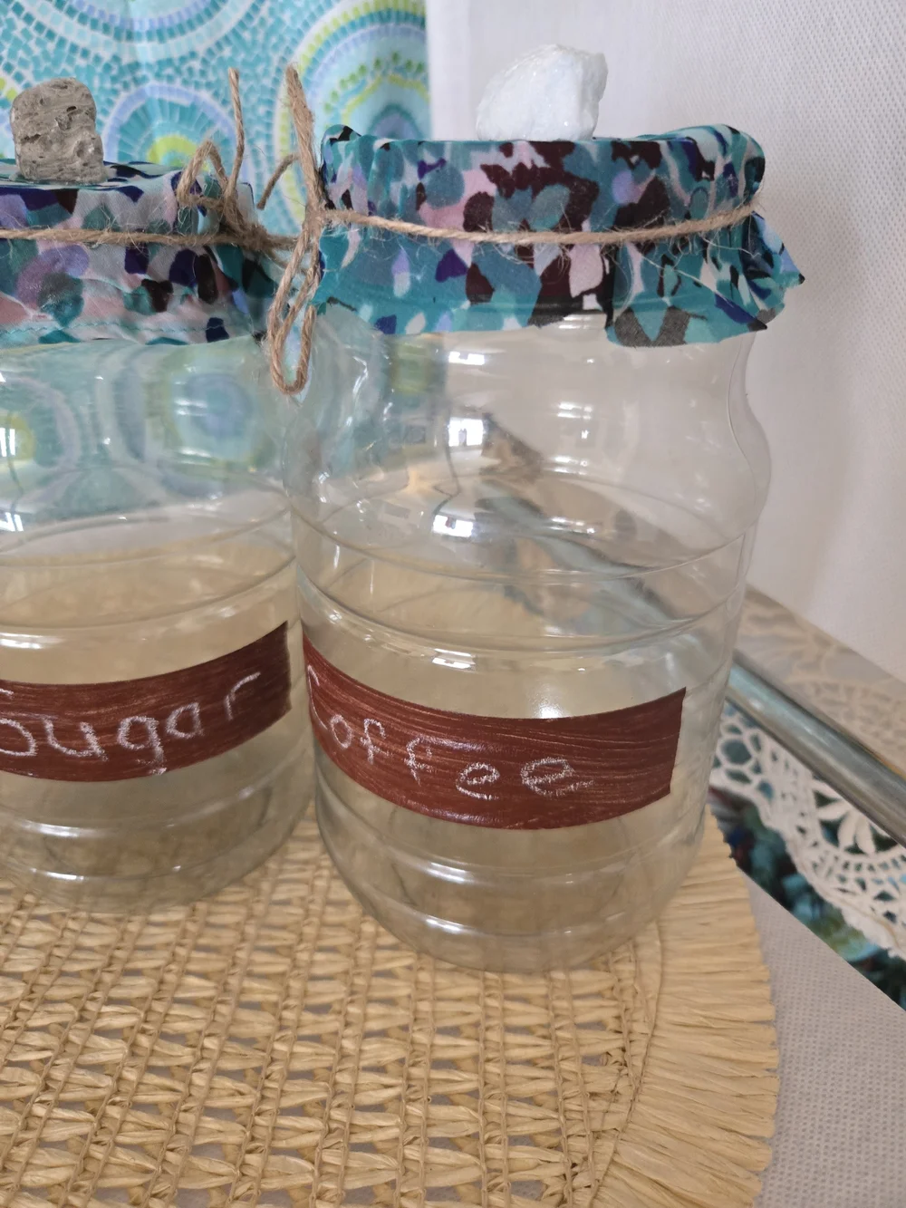 Upcycled rock crystals